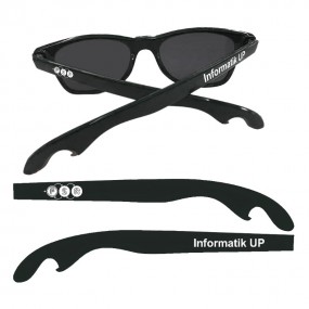 Sonnenbrille Flaschenöffner mit Logo bedrucken lassen